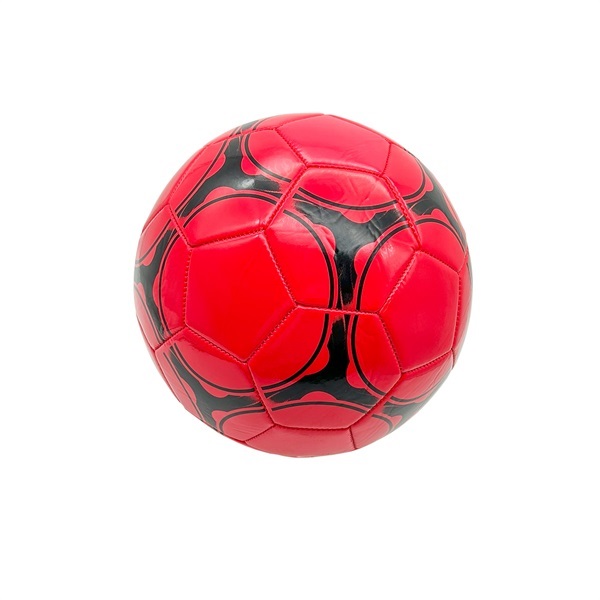 サッカーボール(5号　ブルー・レッド)(レッド)